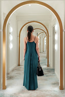 Arcade Dress, Shaded Green