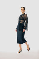 Black Fever Silk Shirt
