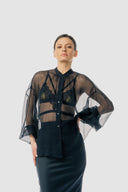 Black Fever Silk Shirt