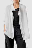 Calina Linen Cape Shirt