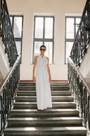 The One White Hemp Dress