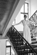 The One White Hemp Dress