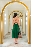 Evergreen Slip Dress