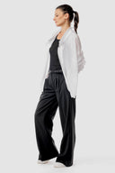 Calina Linen Cape Shirt