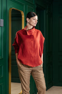 Brick Linen Shirt