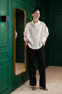 CREAM LINEN SHIRT