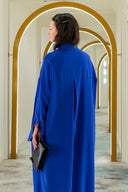 Klein Long Silk Dress