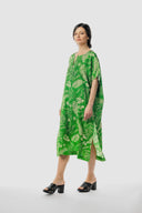 Green Square Dress