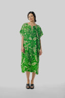 Green Square Dress