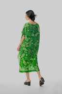Green Square Dress