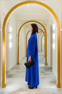 Klein Long Silk Dress