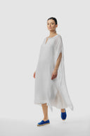 White Square Dress