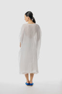 White Square Dress